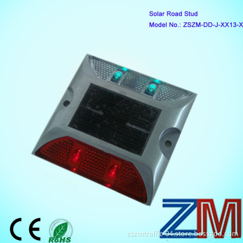 Two Different Color Flashing Solar Driveway Mark Lights/ Solar Road Marker